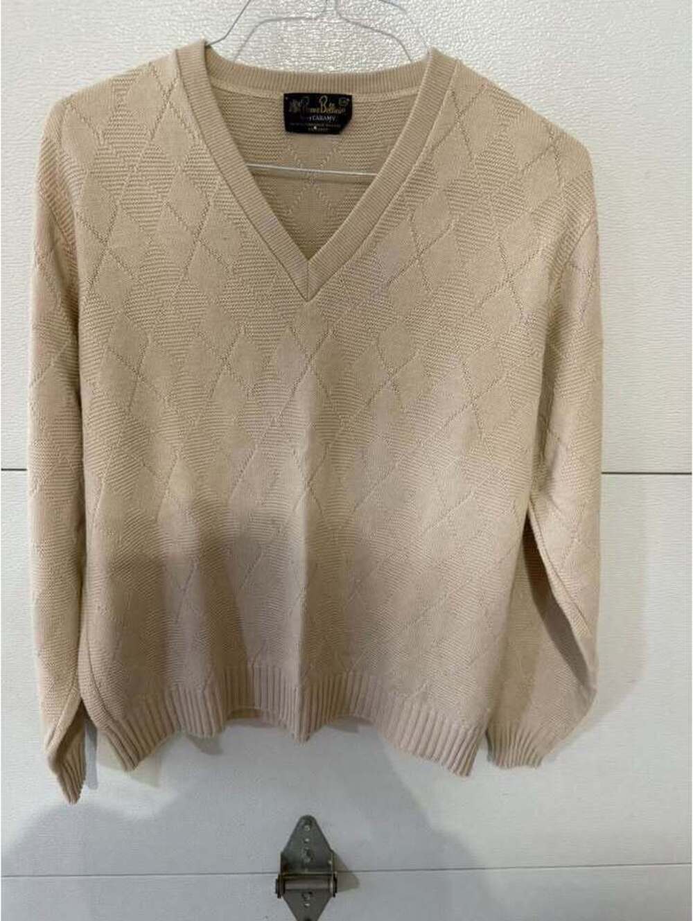 Vintage Prince Bellini V-Neck Sweater mens sz large